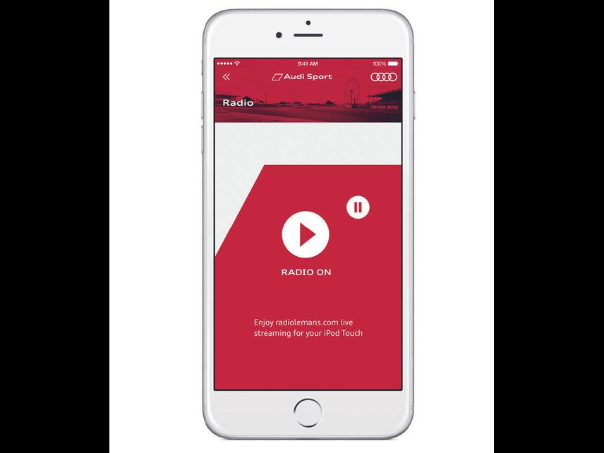 media image 20 for project Audi Lemans 2015: PWA Mobile App for VIP guests.