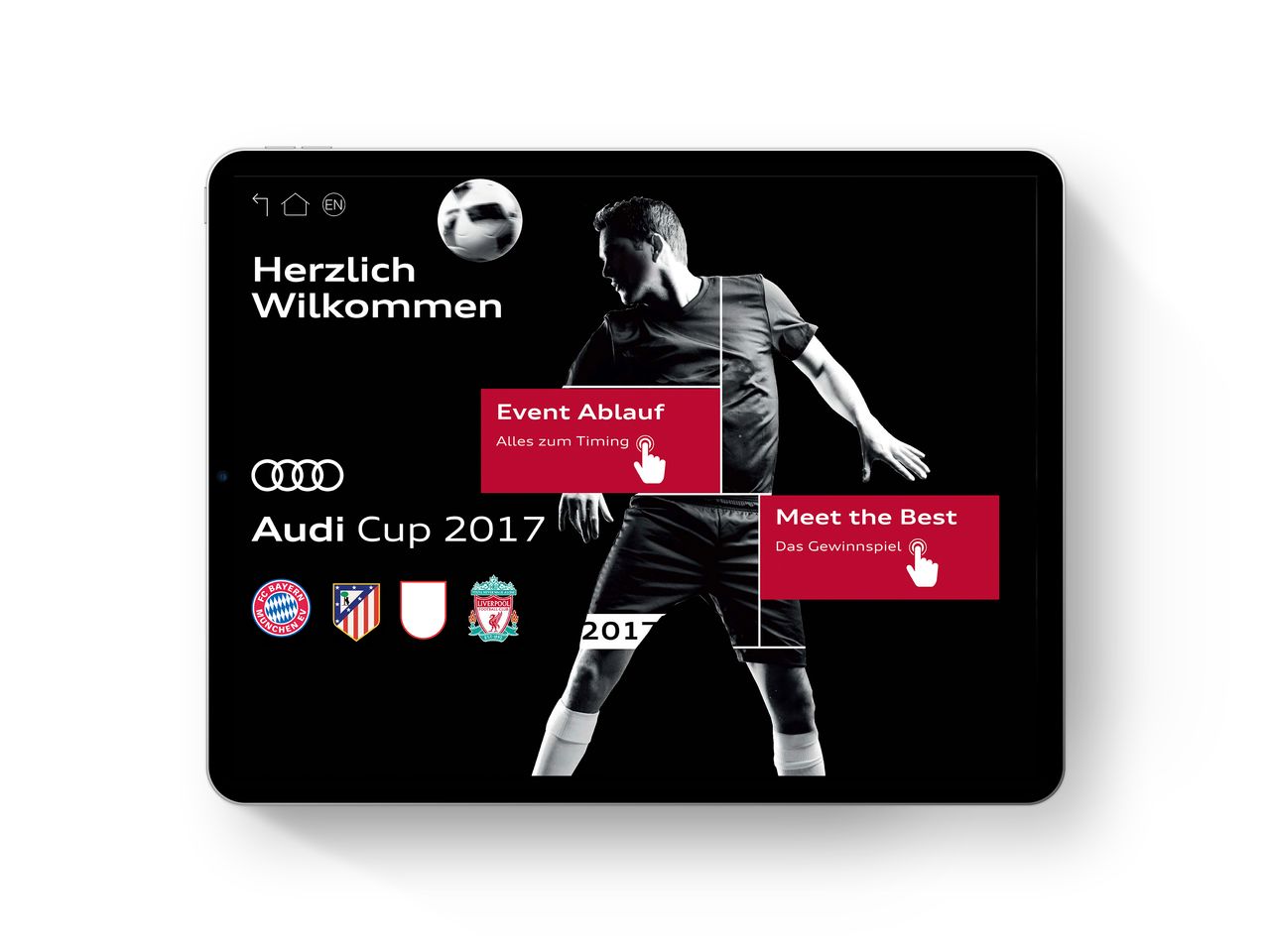 media image 2 for project Audi Cup 2017 Lottery App