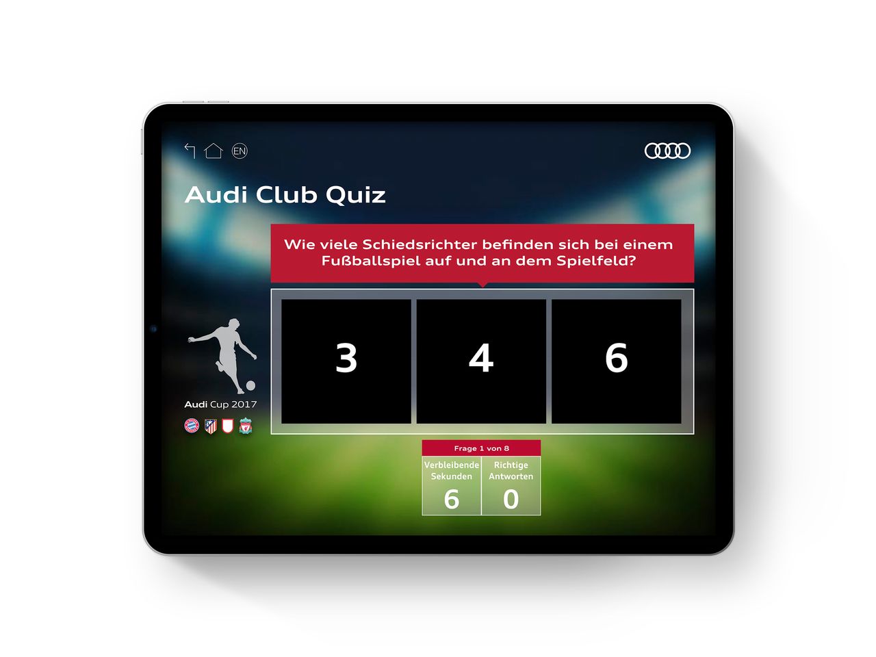 media image 8 for project Audi Cup 2017 Lottery App