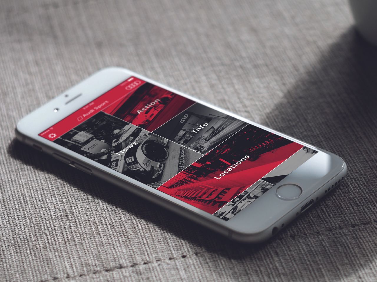 media image 0 for project Audi Lemans 2015: PWA Mobile App for VIP guests.